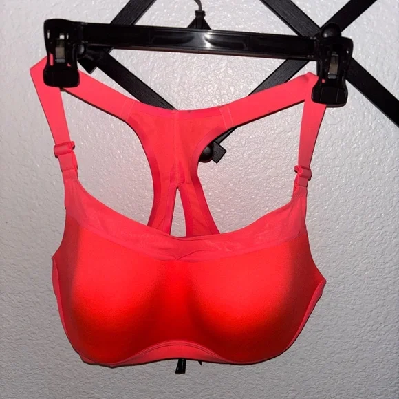 Victoria’s Secret On Point Sports Bra Coral 38D High Support Workout TrainingPro - Picture 2 of 5